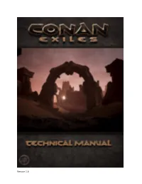 Conan Exiles Technical Manu