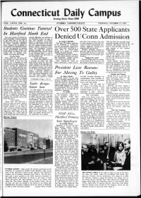 Connecticut Daily Campus Serving Storrs Since 1896
