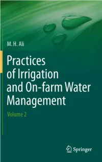 Practices of Irrigation & On-Farm Water Management: Volume 2
