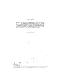 THE SEMIADDITIVITY of CONTINUOUS ANALYTIC CAPACITY and the INNER BOUNDARY CONJECTURE 1. Introduction the Continuous Analytic