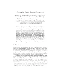 Computing Stable Demers Cartograms⋆