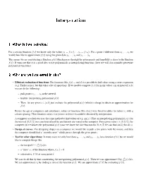 Interpolation