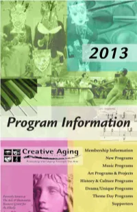 Music Programs NEW! the Lisak Group