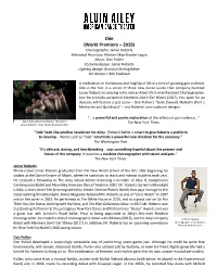 Ode Info Sheet