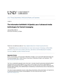 Al-Qaeda's Use of Advanced Media Technologies for Framed Messaging