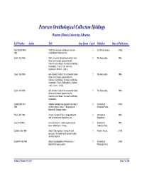 List of Titles