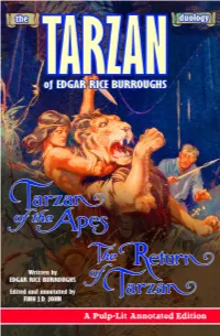Tarzan of the Apes and the Return of Tarzan