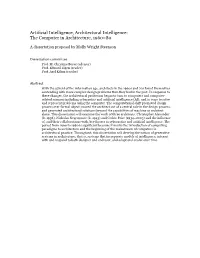 The Computer in Architecture, 1960–80