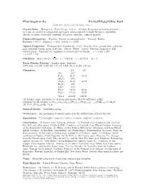 Plumbogummite Pbal3(PO4)2(OH)5 • H2O C 2001-2005 Mineral Data Publishing, Version 1