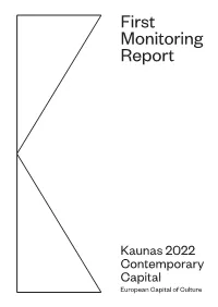 First Monitoring Report Contents