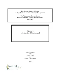 Hinton Forest Ch 1 Background