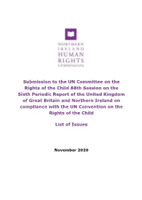 Implementation of UN CRC