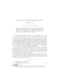 Notes on Exotic and Perverse-Coherent Sheaves