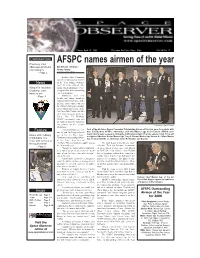 AFSPC Names Airmen of the Year Pharmacy Chief Addresses Problems by Airman 1St Class and Solutions Shane Sharp - Page 2 21St SW Public Affairs