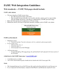 FAMU Color Scheme