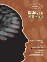 What Is Self-Harm?