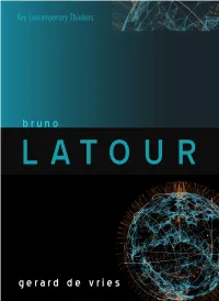 Empirical Philosophy 1 1.1 Making Paris Visible 5 1.2 the Path Towards ‘Empirical Philosophy’ 11 1.3 the Power of Addition 17