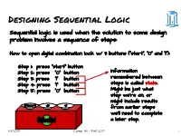 Fsms and Turing Machines