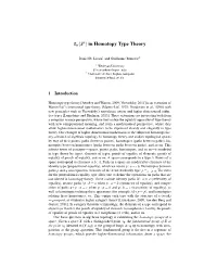 In Homotopy Type Theory