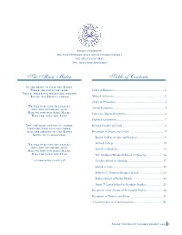 2014 Commencement Program
