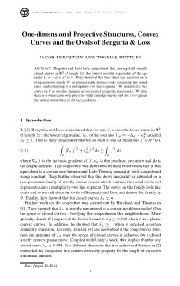 One-Dimensional Projective Structures, Convex Curves and the Ovals of Benguria & Loss