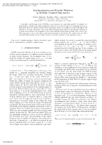 Synchronization and Periodic Windows in Globally Coupled Map Lattice