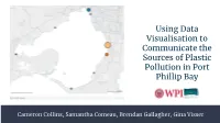 Using Data Visualisation to Communicate the Sources of Plastic Pollution in Port Phillip Bay