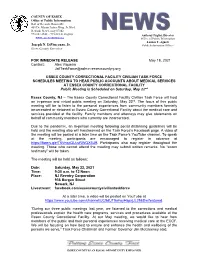 Civilian Task Force Meeting: May 22