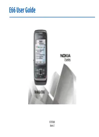 E66 User Guide