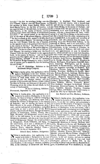 Intituled " an Act for Ejecting a Bridge Over the River Thames, from Or Near