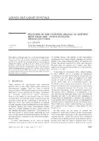 Liquids and Liquid Crystals