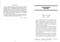 Psychodrama Section Deal with Its Relationship to Psychoanalysis, Theoretically and Practically