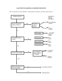 ALGORTIHM for DIAGNOSING an UNKNOWN SKIN DISEASE (Note