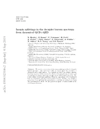Arxiv:1904.02304V2 [Hep-Lat] 4 Sep 2019 Isospin Splittings in Decuplet Baryons 2