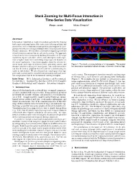 Stack Zooming for Multi-Focus Interaction in Time-Series Data Visualization