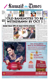 Old Banknotes to Be Withdrawn by Oct 1 Addition of Establishing a Fund to Support Small Busi- Efits to All Parties