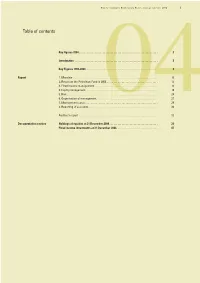 Table of Contents