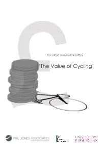 The Value of Cycling’ Contents