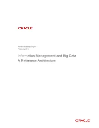 Information Management and Big Data: a Reference Architecture