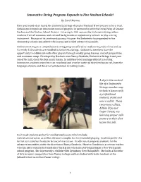 Innovative String Program Expands to Five Nashua Schools!
