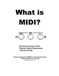 What Is MIDI?