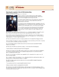 Gunning for a Greater Slice of US Broadcasting by Matthew Garrahan in Los Angeles Published: June 19 2011 22:28 | Last Updated: June 19 2011 22:28