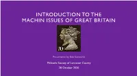 Introduction to the Machin Issues of Great Britain