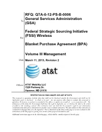 Management Sections a and B (REDACTED)