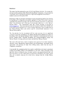 Social Impact Assessment Possible Increased Flows Stage1 Vol2