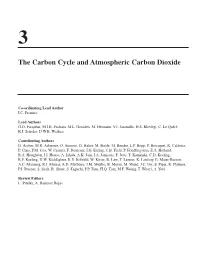 The Carbon Cycle and Atmospheric Carbon Dioxide