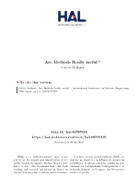 Are Methods Really Useful?