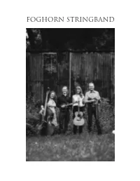 FOGHORN STRINGBAND Visit/Follow Us