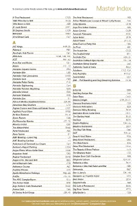 Master Index