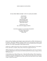 Nber Working Paper Series